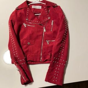 Ivyrevel studded Suede Moto Jacket